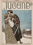 「ユーゲント」表紙絵(1897)