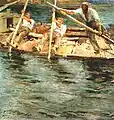 エルベ川の浚渫船（1905）