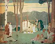 "The Picnic"(c.1900)