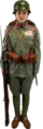 1936年の中国陸軍兵士