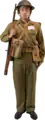 1945年の中国陸軍兵士