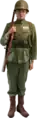 1955年の陸軍兵士