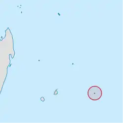 ロドリゲス島の位置