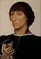 『フランチェスコ・デステの肖像』（1460年頃）メトロポリタン美術館（ニューヨーク）