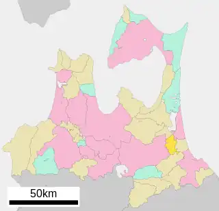 六戸町位置図