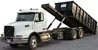 アメリカで稼働するロールオフ車両