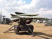 M192発射機ミサイル搭載状態