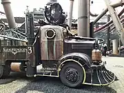 スチームパンク風の自動車（ドイツ・ファンタジアランド）