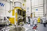 DARTミッションに設置される伸展式太陽電池アレイ（ROSA）