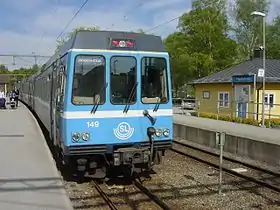 ロスラグスバナンの列車