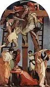 ロッソ・フィオレンティーノ作 Deposition (1521)