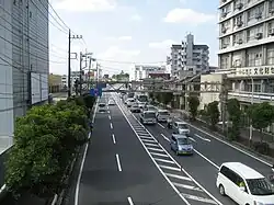 国道122号本町一丁目付近