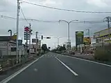 埼玉県坂戸市片柳・国道407号上り線