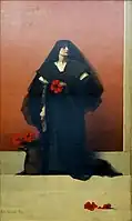 『謎(Enigme)』(1888)  ルーアン美術館