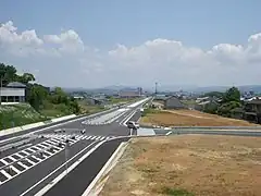 八女筑後バイパス(福岡県八女市)