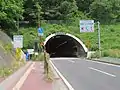 信夫山トンネル(米沢方面)