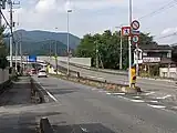 現道と皆野寄居バイパスとの分岐埼玉県大里郡寄居町