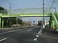 埼玉県鴻巣市東2丁目付近（熊谷方面を撮影）