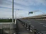 戸田市方面を望む。