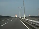 柿沼肥塚立体の本線上り（熊谷市肥塚）