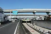 北部の終点は国道19号交差部(春日井市勝川町)。