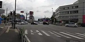 国道202号(原交差点付近)