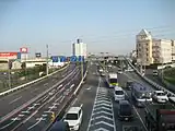 川越市小仙波交差点（バイパス終点）