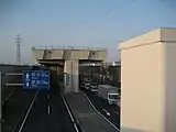 外環道三郷南IC付近（2009年当時　埼玉県三郷市）