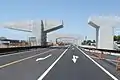 名二環延伸工事が行われている国道302号