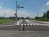 鶴ヶ島市高倉付近にて（工事中）