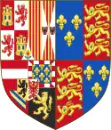Coat of arms, 1554–1558