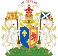 スコットランド王国の国章（1560年～1565年）