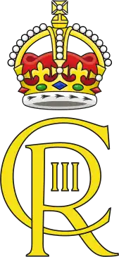 A logo with "CR III" and a crown