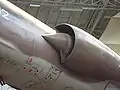 F-104の固定式コーン