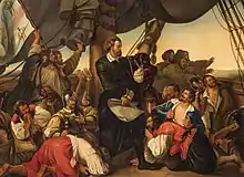 「コロンブスのアメリカ発見」（1846年）