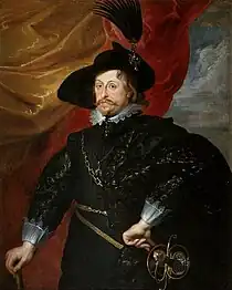 『ポーランド王子ヴワディスワフ4世』（1624年）ヴァヴェル城（クラクフ）