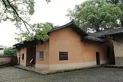 瑞金時代の毛・賀夫妻の居宅
