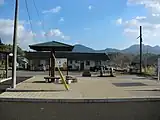 薩摩山崎駅跡（2013年1月14日）
