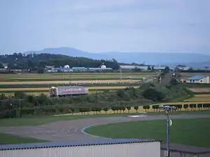 留萌本線を走るキハ54形気動車(北一已駅 - 秩父別駅間)