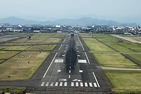 名古屋飛行場の滑走路 34
