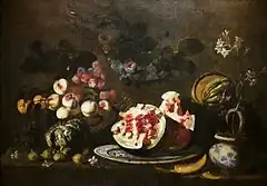 果物のある静物