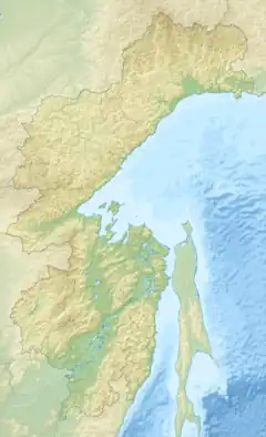 ハバロフスクの位置（ハバロフスク地方内）