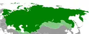 ロシアの位置
