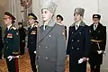 パパーハを着用するロシア連邦軍将校
