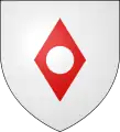 ラスターArgent, a rustre Gules