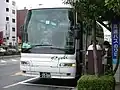 両備バス「リョービエクスプレス号」（かつて使用されていた、三菱ふそう・エアロクイーンI）
