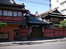 名古屋市都市景観重要建築物等に指定されている料亭「稲本」