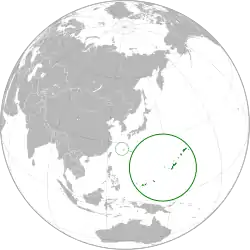 沖縄の位置