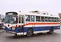 琉球バスの730車(日野車)。日野車は2005年2月までに全車が廃車された。