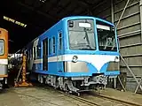 5001編成「流馬」改造前（2009年11月1日 流山検車区）